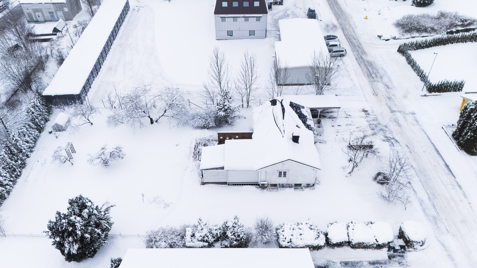 Dronefoto Galleribilde