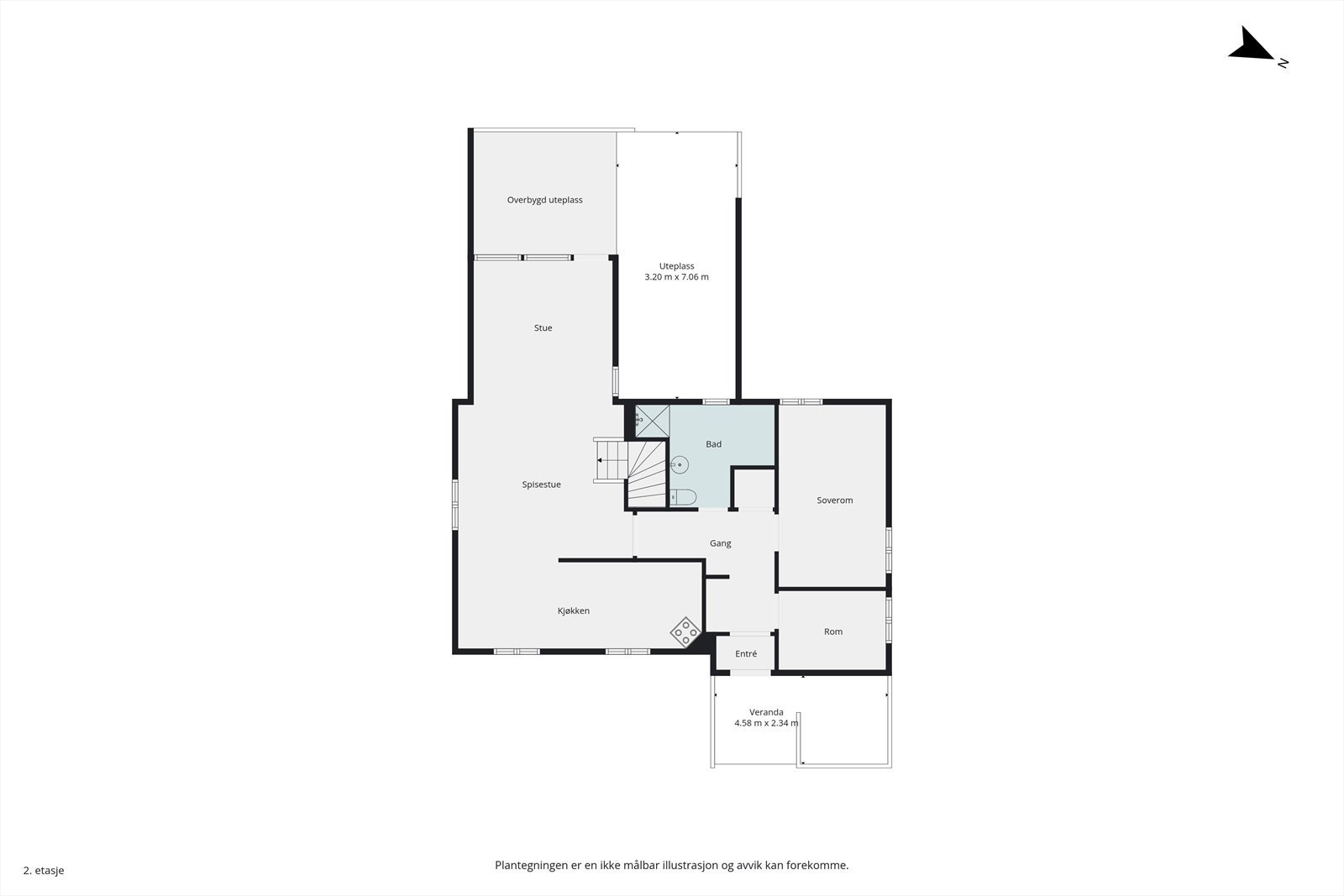 Plantegning Galleribilde