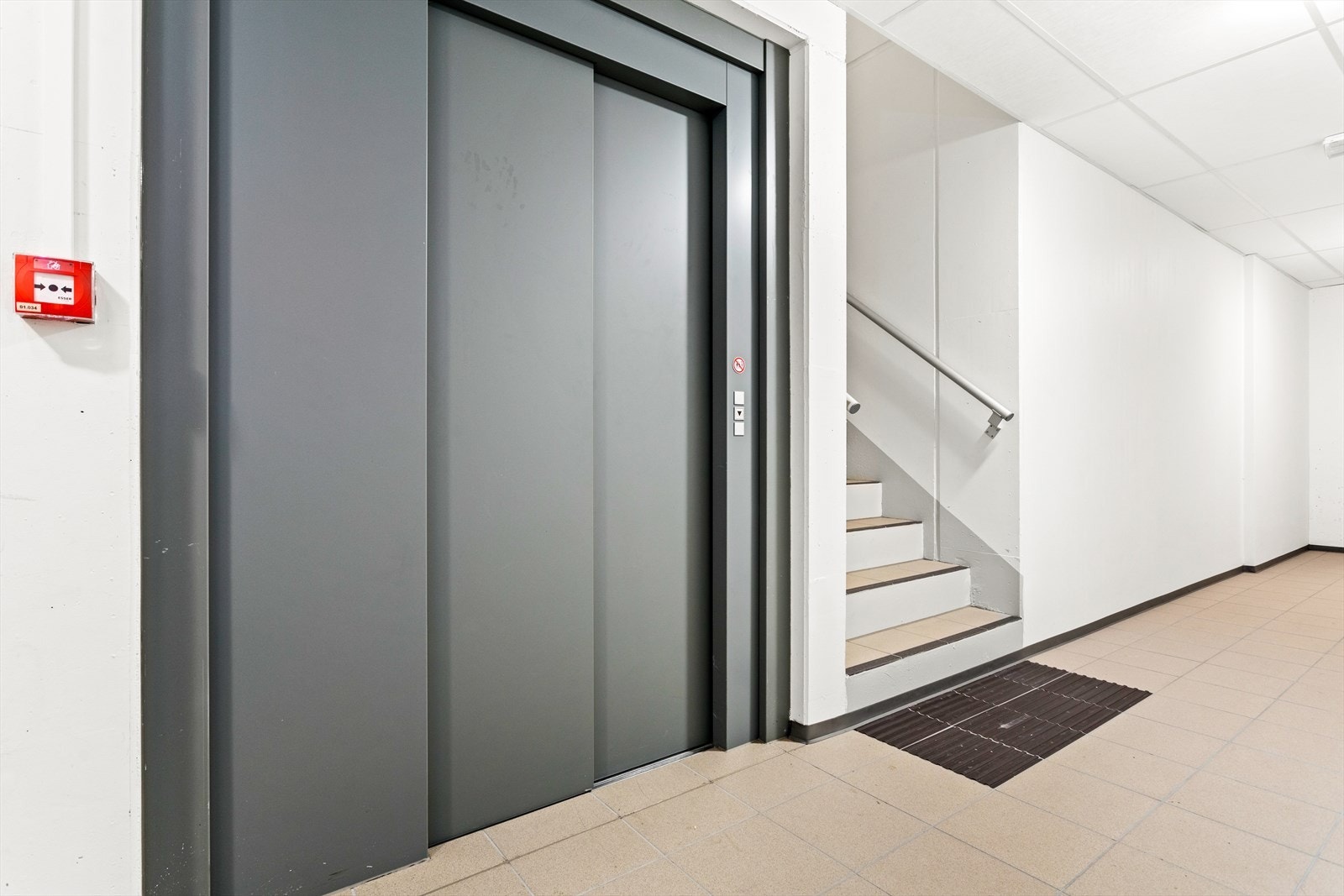 Leilegheitene har tilkomst via både trapper og heis. Galleribilde