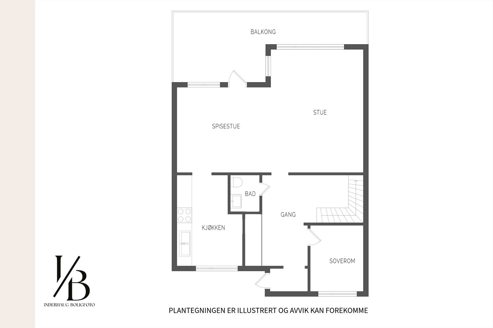 Plantegning 1. etasje. Galleribilde