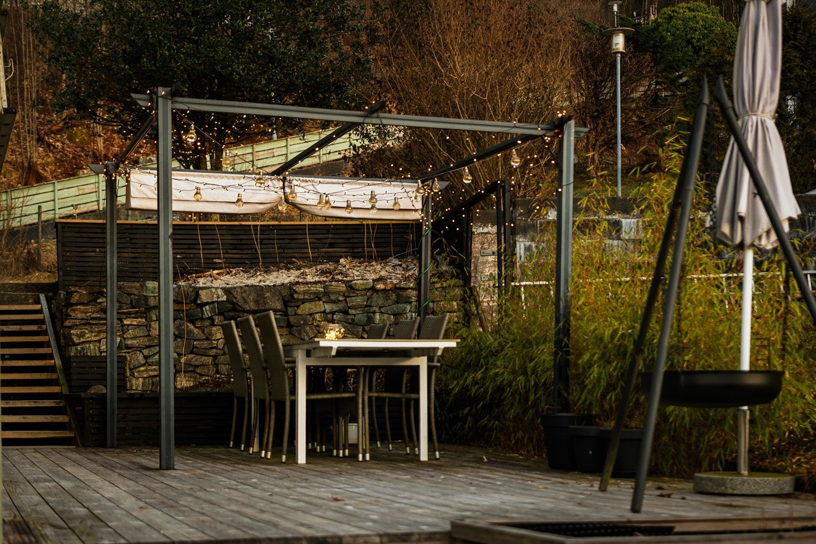 Kveldsbilde. Galleribilde