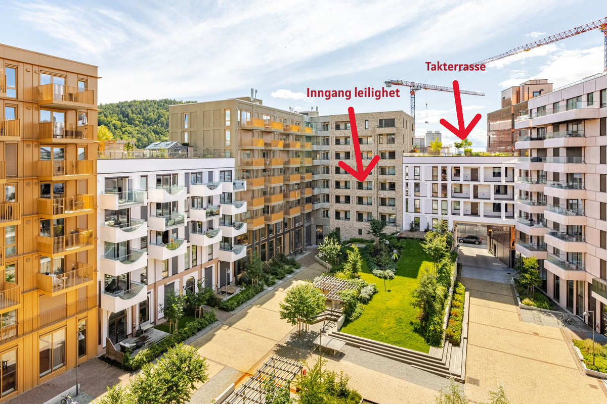 Gårdsrom Galleribilde