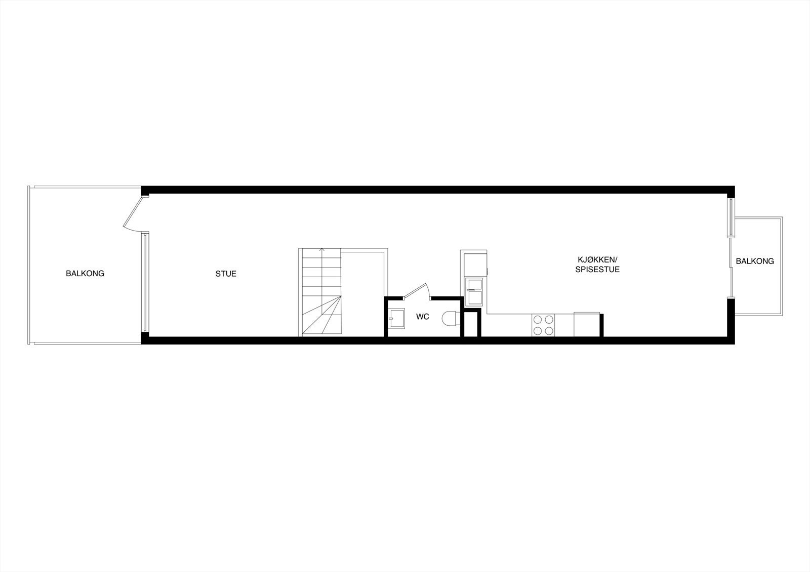 Plantegning 5.etasje Galleribilde