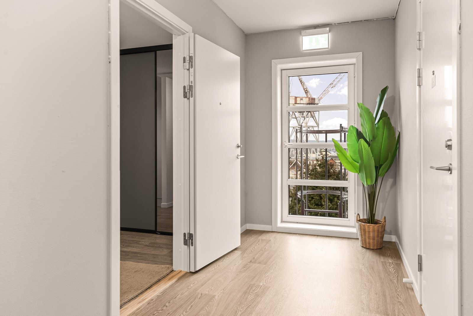 Inngang til leiligheten - velkommen inn! Galleribilde