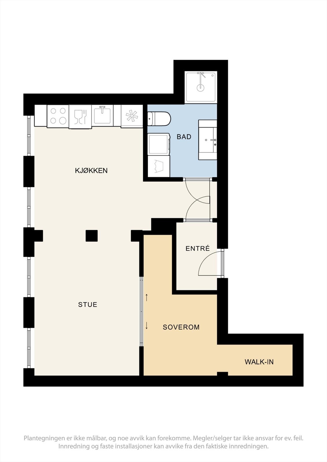 Plantegning. Galleribilde