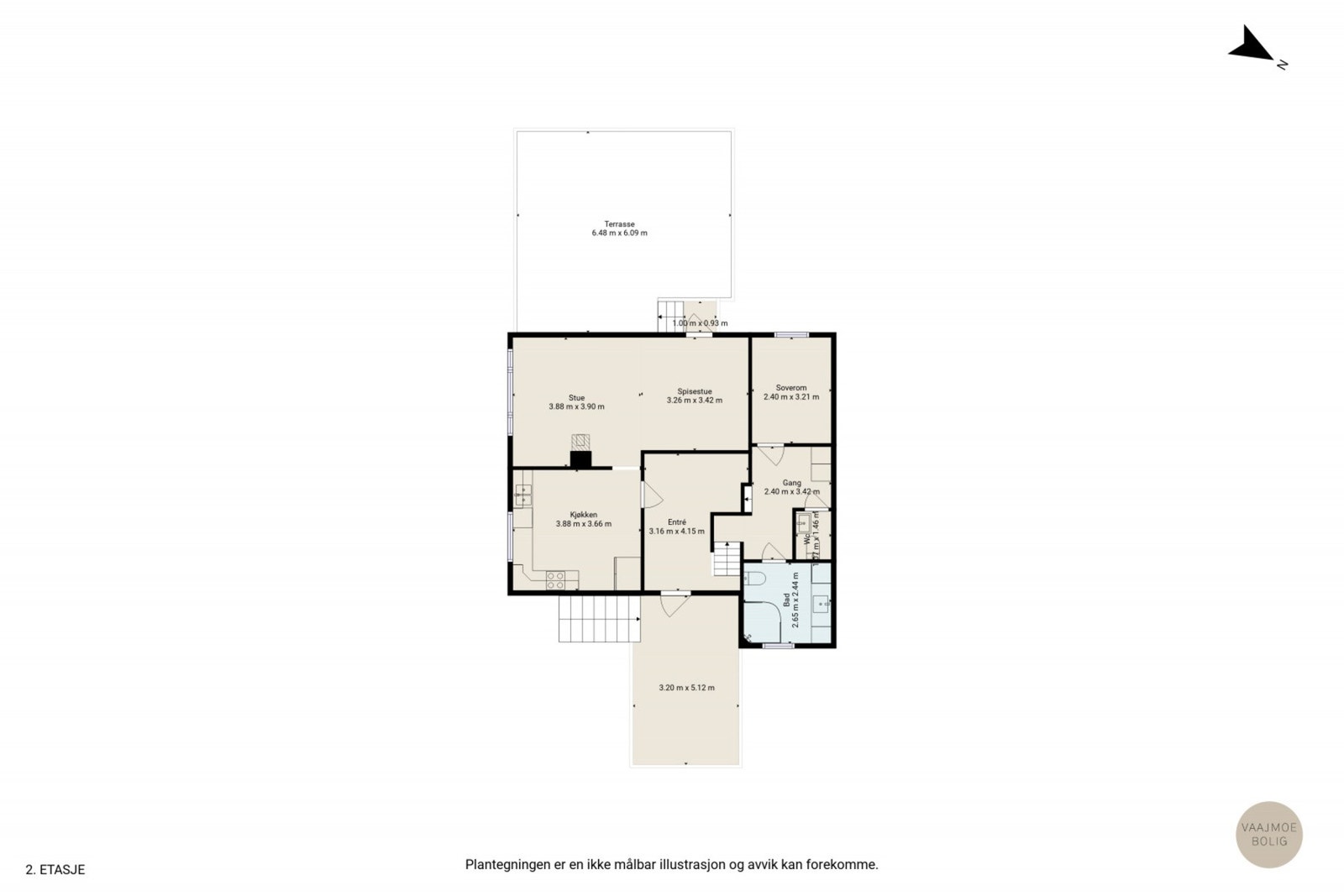 Gjør deg kjent med planløsningen Galleribilde