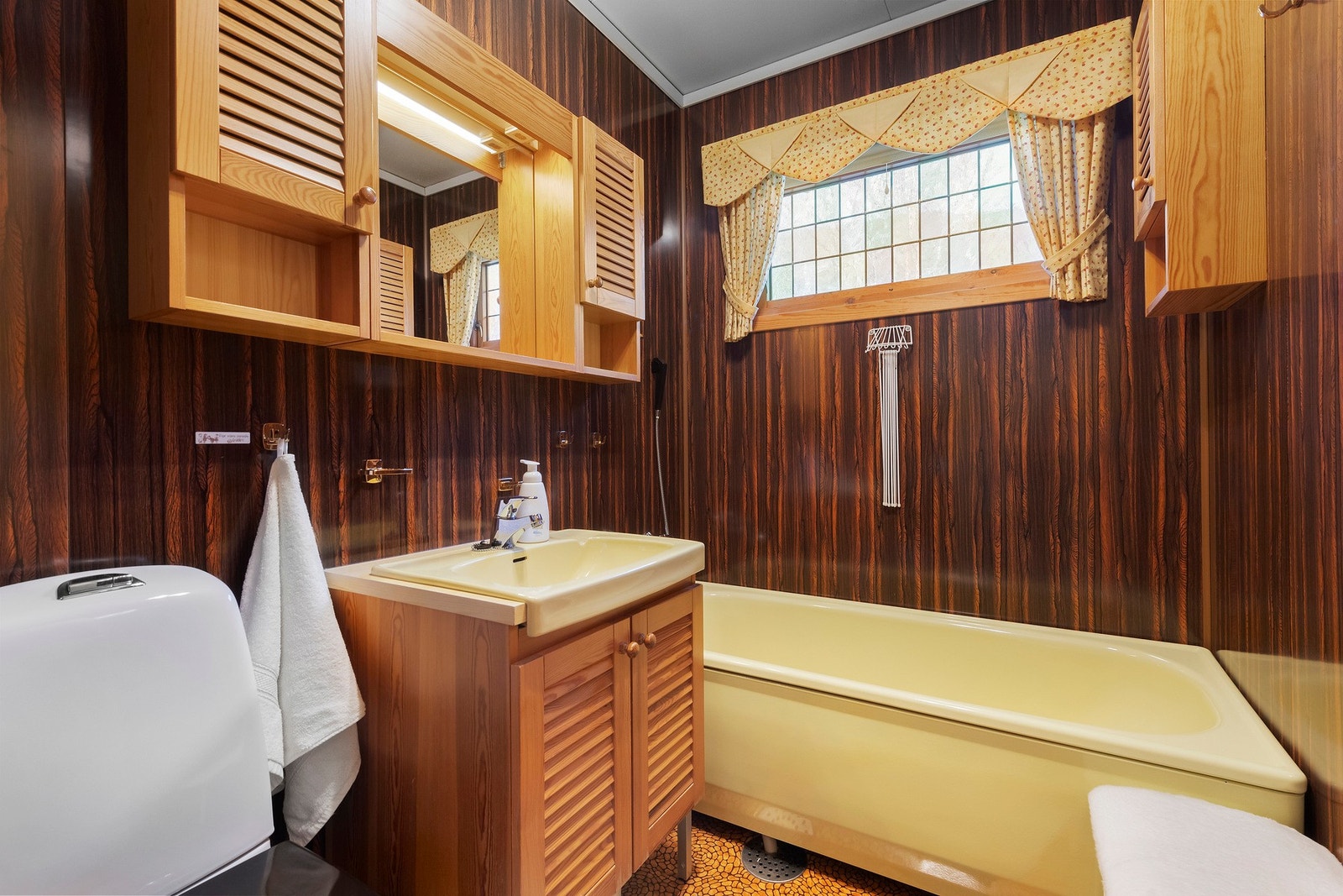 Kult og originalt bad. Galleribilde