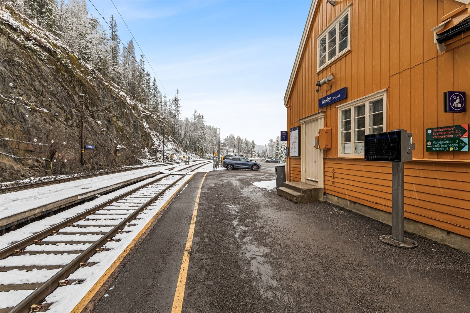 Åneby togstasjon Galleribilde