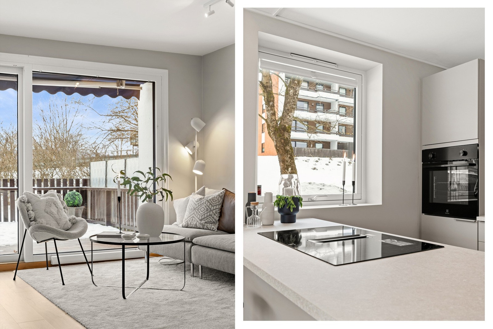 Vindu (2022) mot kjøkken som gir ekstra godt med lysinnfall. Galleribilde