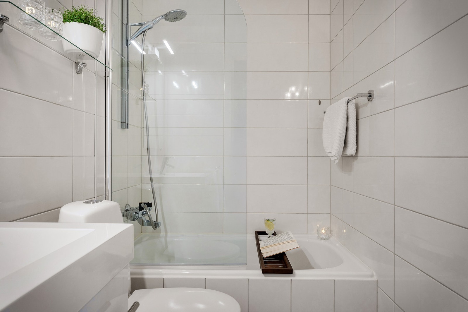 - Det er gulvvarme på begge bad - Galleribilde