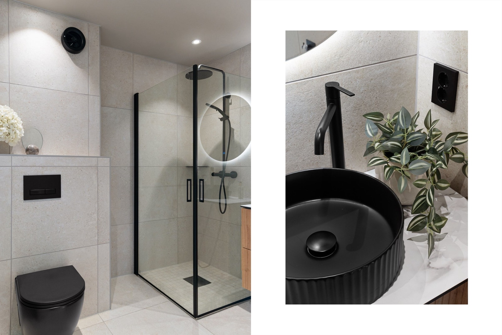 - Flisene har en nydelig og nøytral farge som spiller godt med boligens fargevalg - Galleribilde