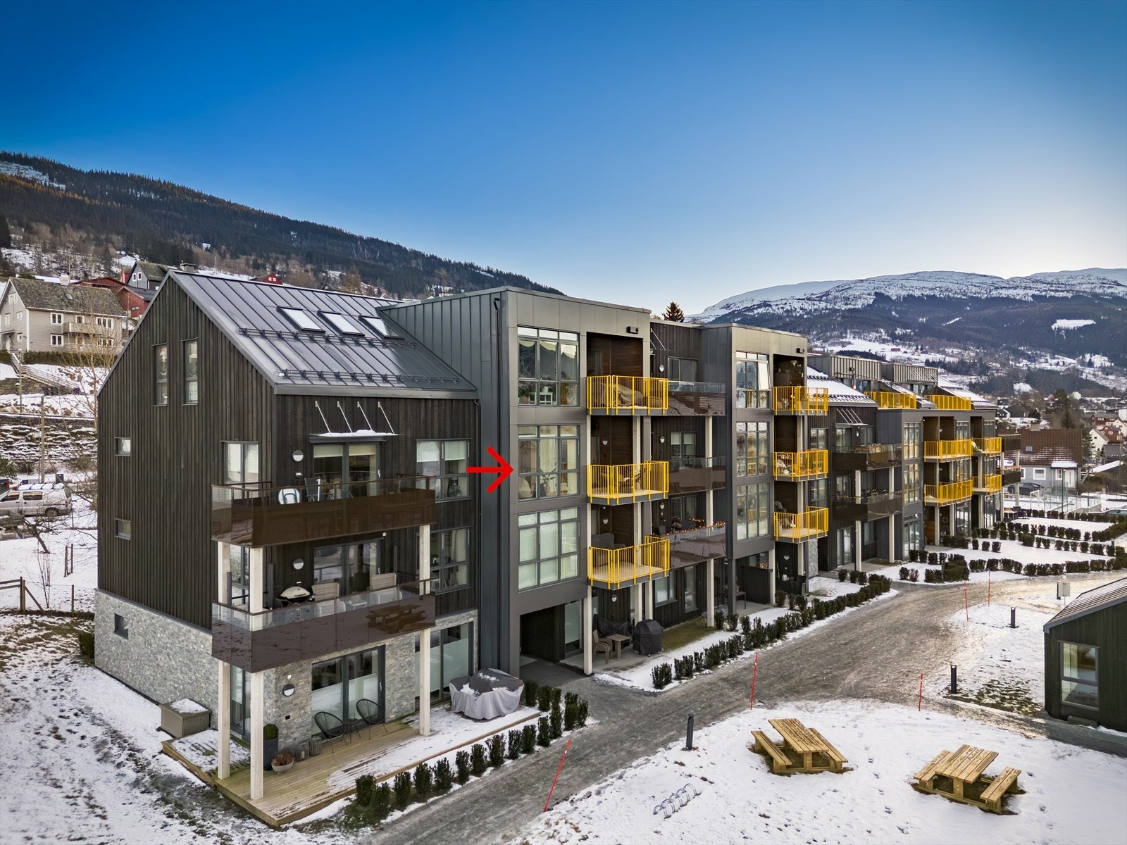 Leiligheten ligger i 3.etasje. Galleribilde