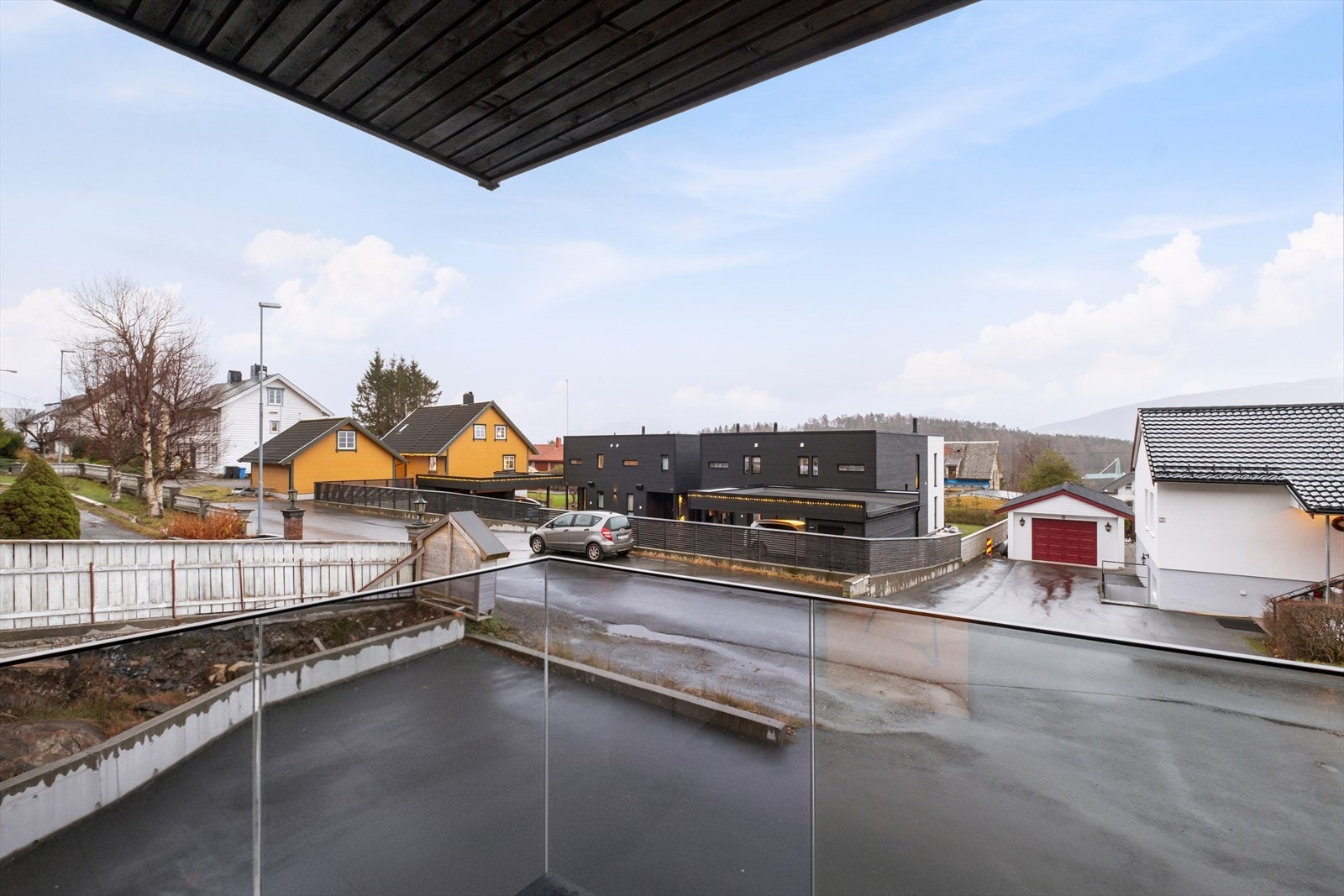 Utsikt fra lufteveranda Galleribilde