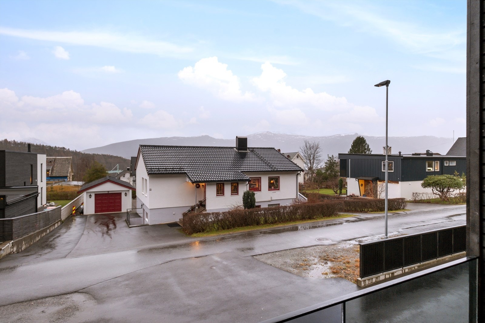 Utsikt fra lufteveranda Galleribilde