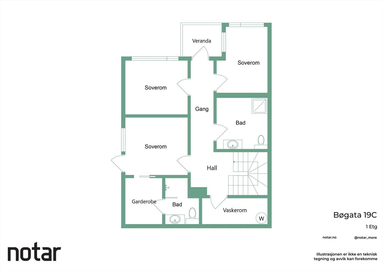 Første etasje Galleribilde