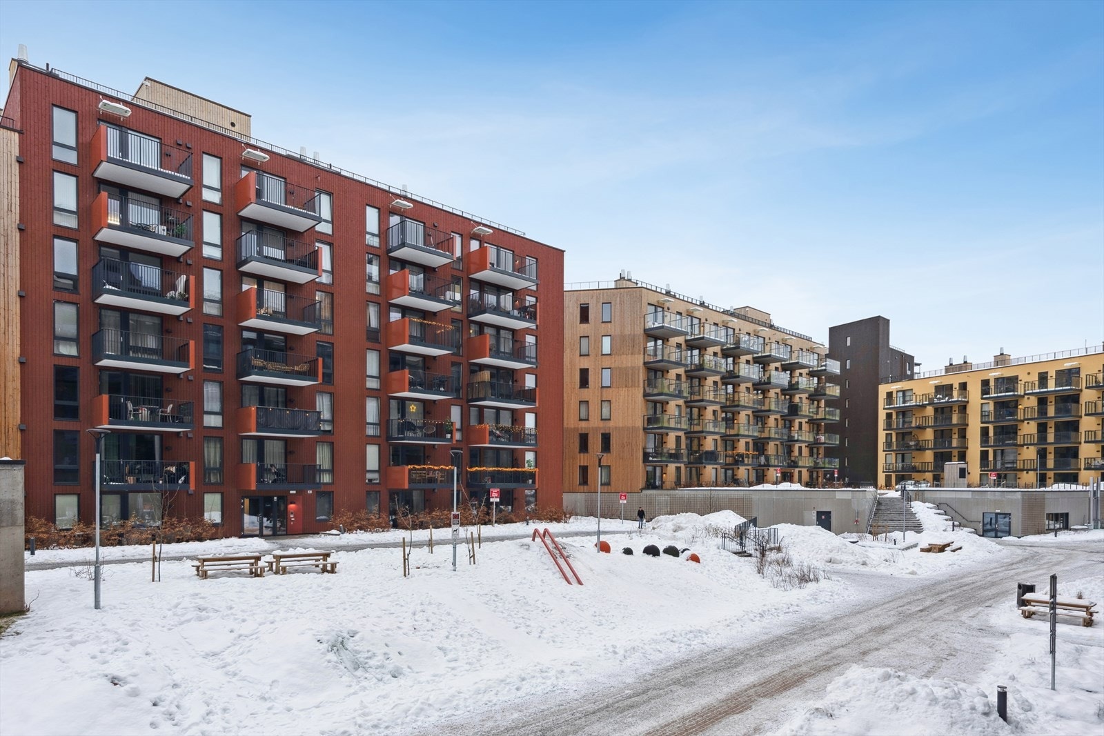 Lørenskog Hageby har flere flotte fellesarealer som kan benyttes. Galleribilde