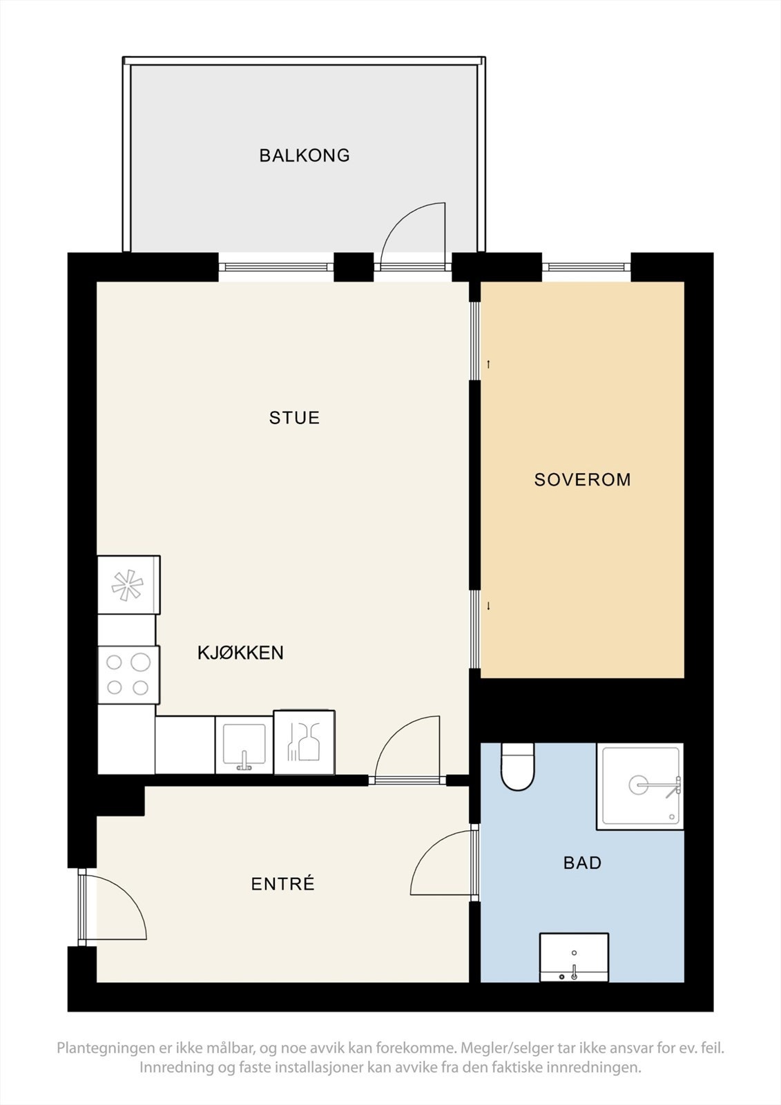 Plantegning. Galleribilde