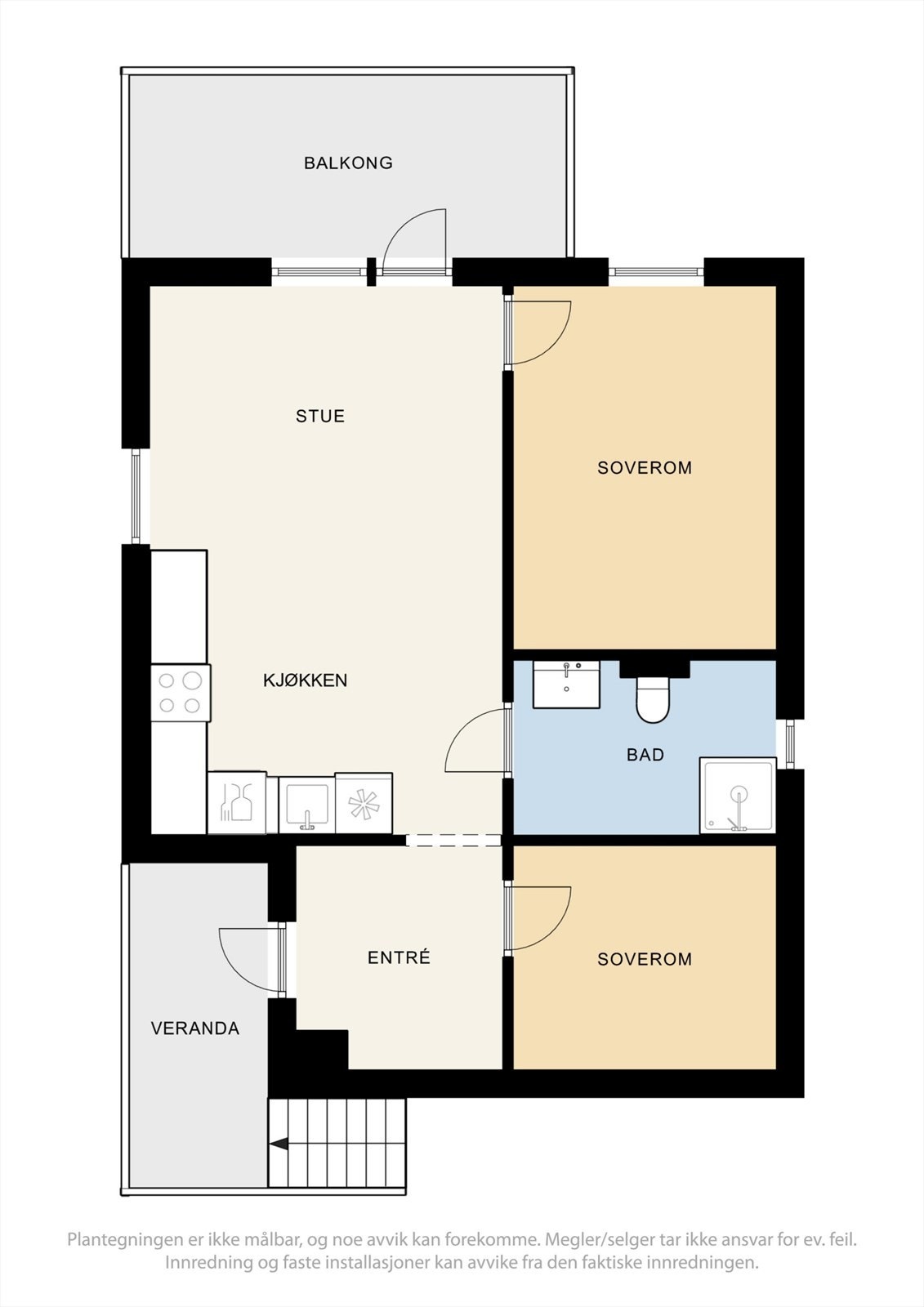 Planskisse Galleribilde