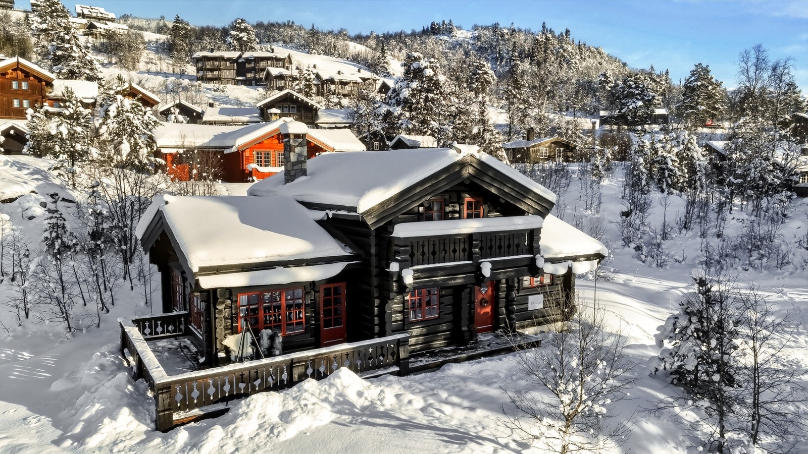 Enkel adkomst med bilvei helt frem Galleribilde