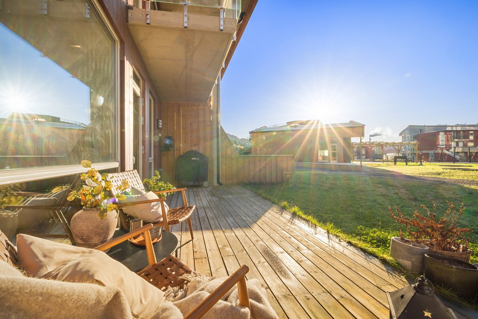 18 kvm terrasse Galleribilde