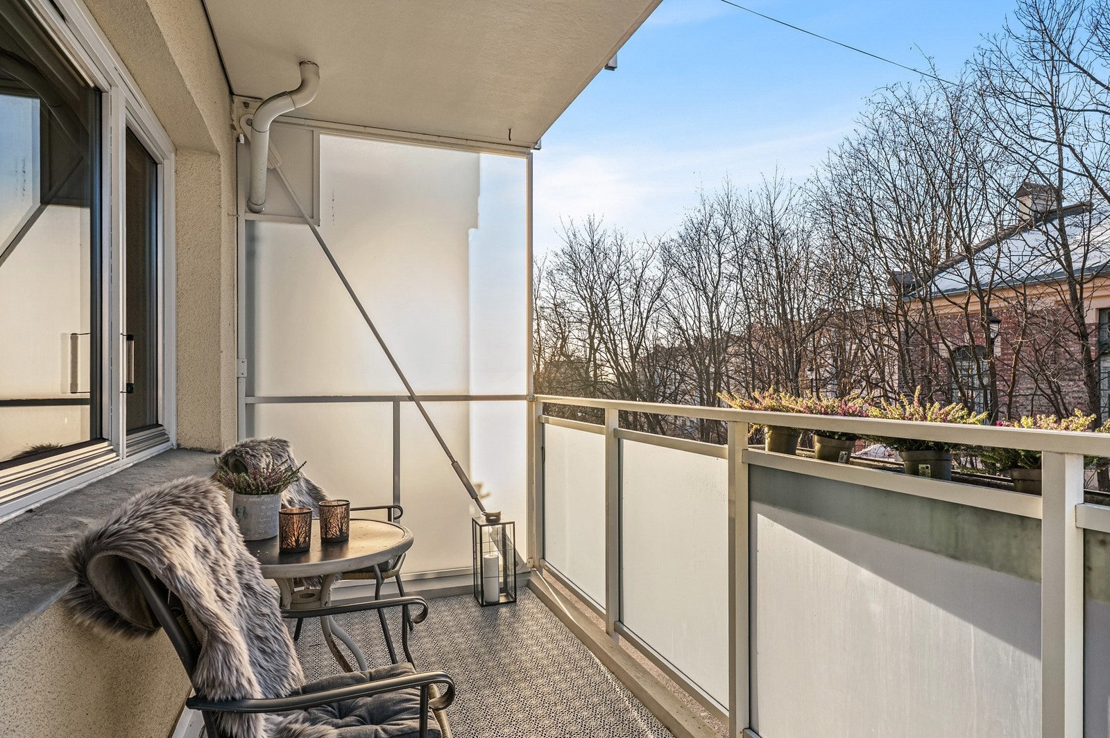 Her blir det en grønn vegg om sommeren Galleribilde