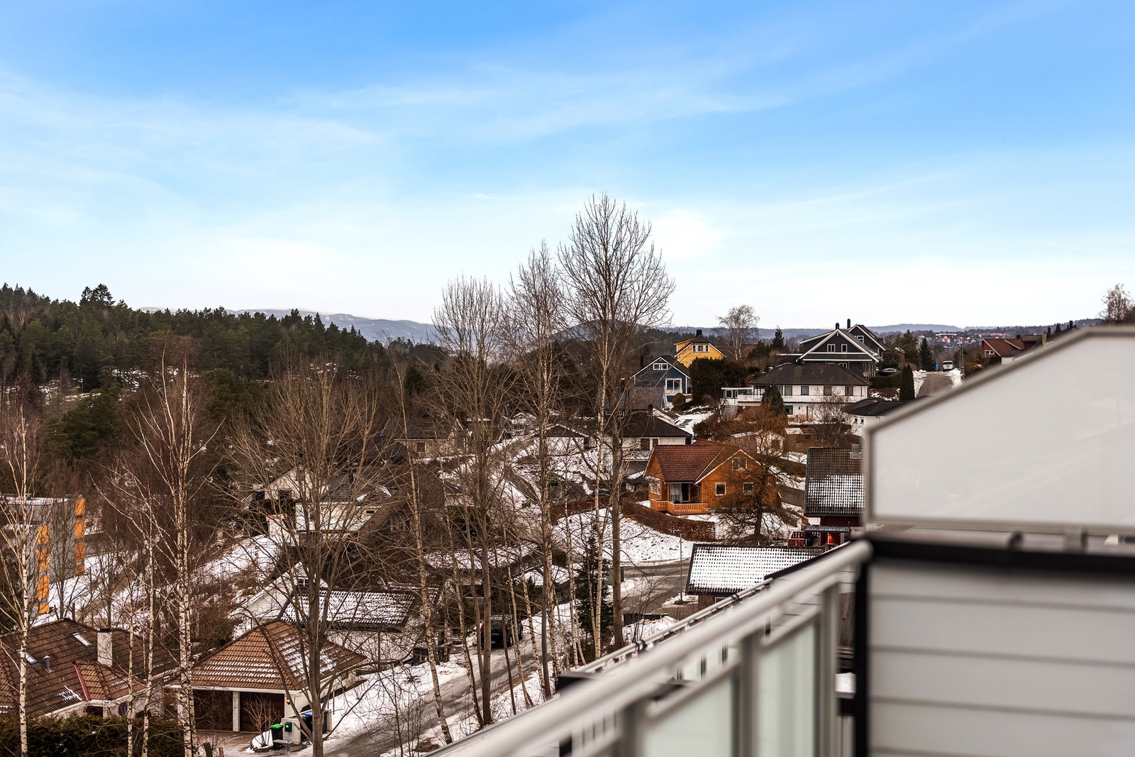God utsikt over nærområdet. Galleribilde