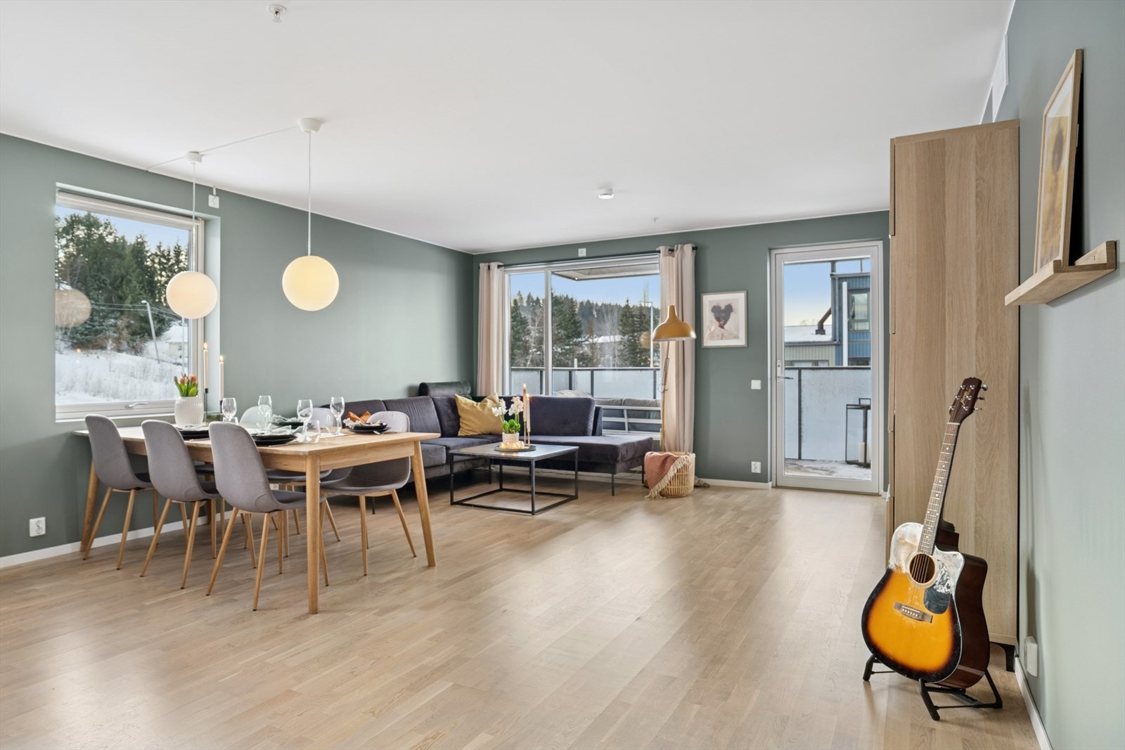 Her kan du bo for kr 3 292,- pr. mnd. i felleskostnader. Galleribilde