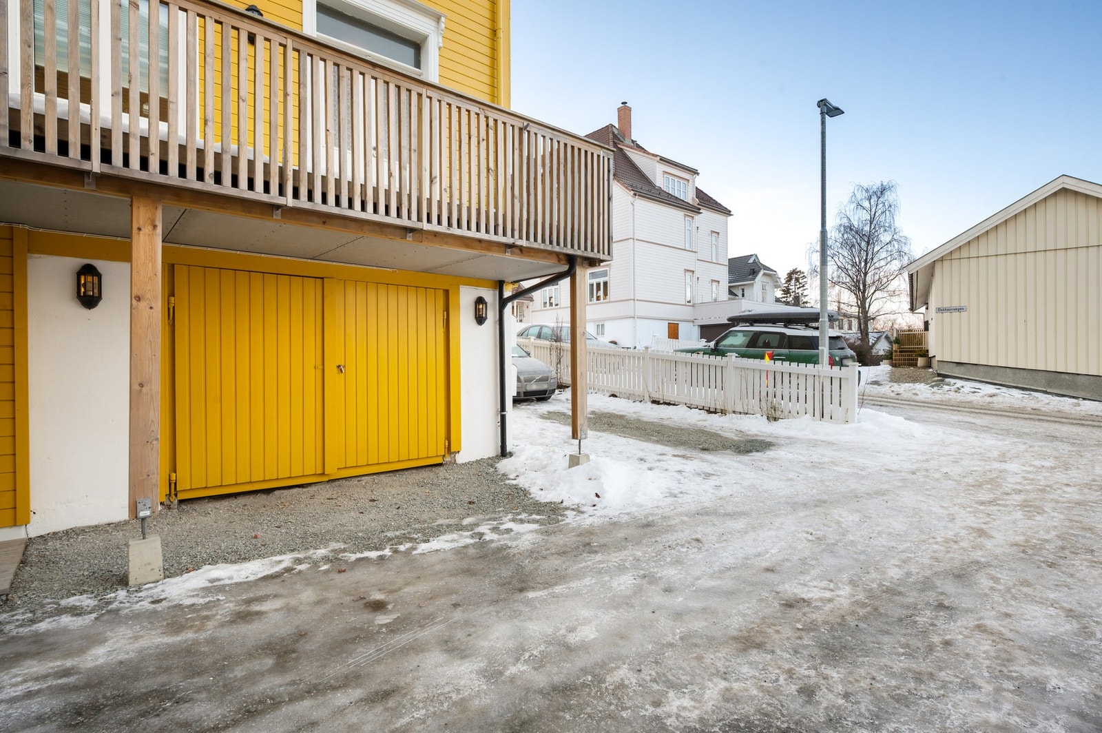 Det medfølger en privat garasje. Galleribilde