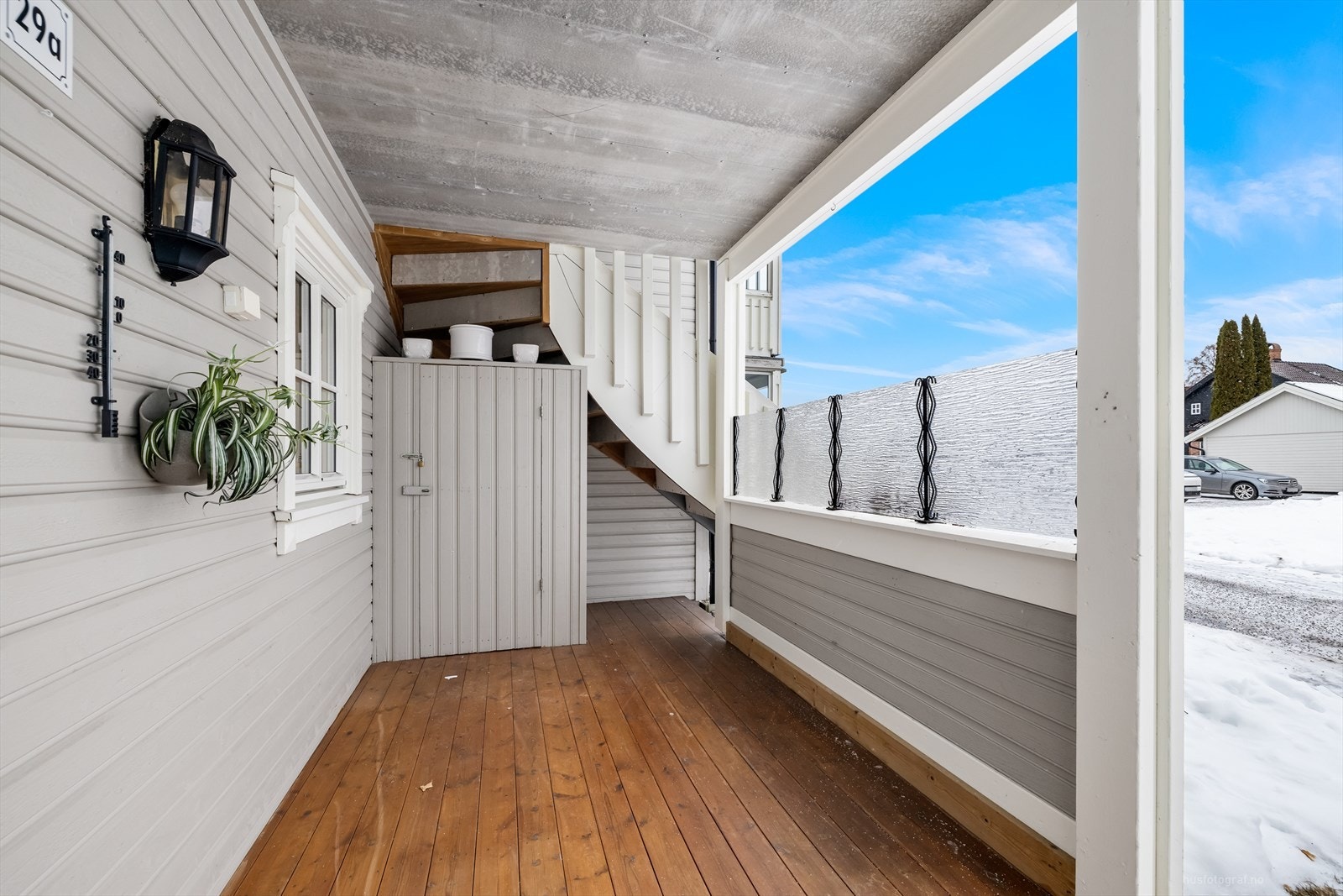 Her har man også mulighet for et liten sitteplass. Galleribilde