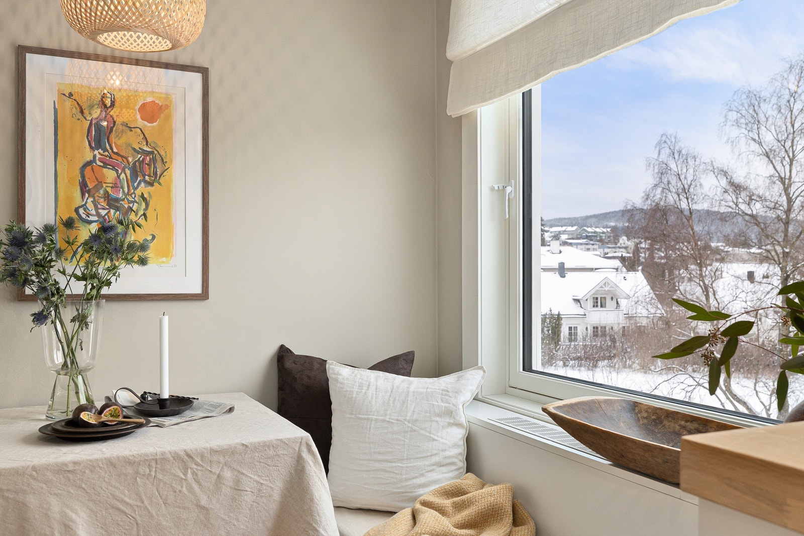 Vinduer og balkongdør ble byttet i fjor i sammenheng med rehabiliteringen i borettslaget Galleribilde