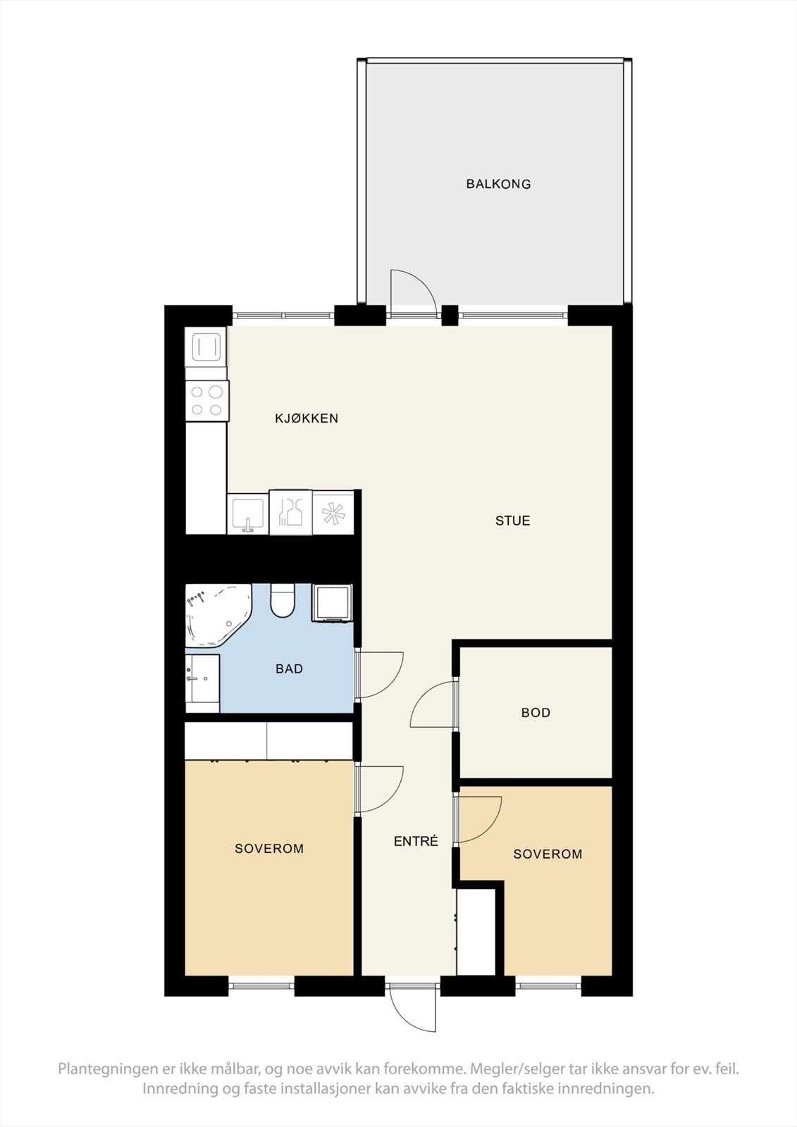 Plantegning. Galleribilde