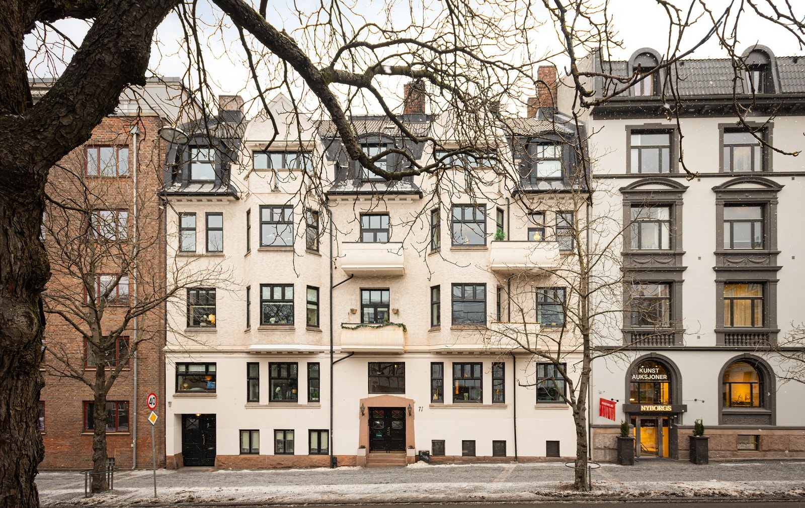 Boligen har en super beliggenhet på beste Frogner! Galleribilde