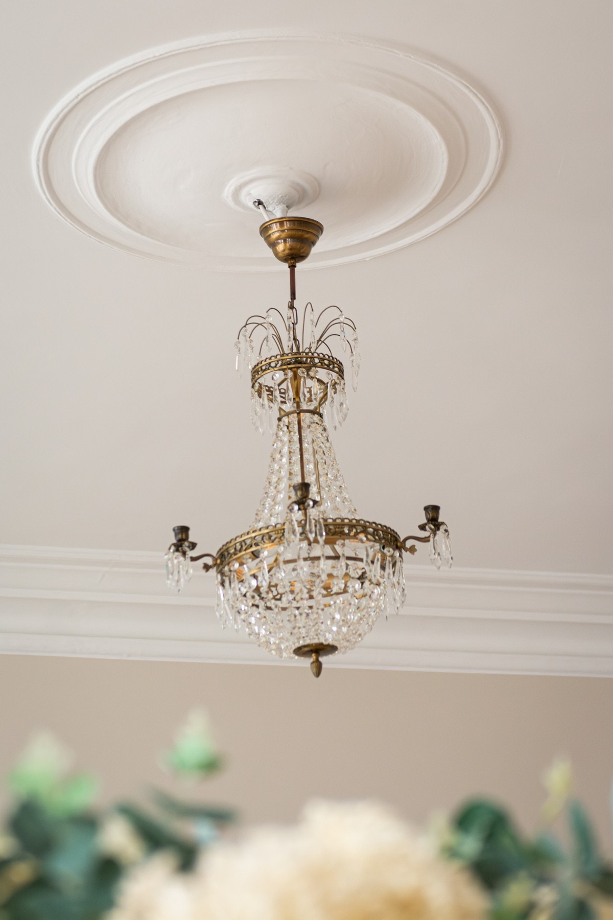 Det er rosetter i takene. Galleribilde