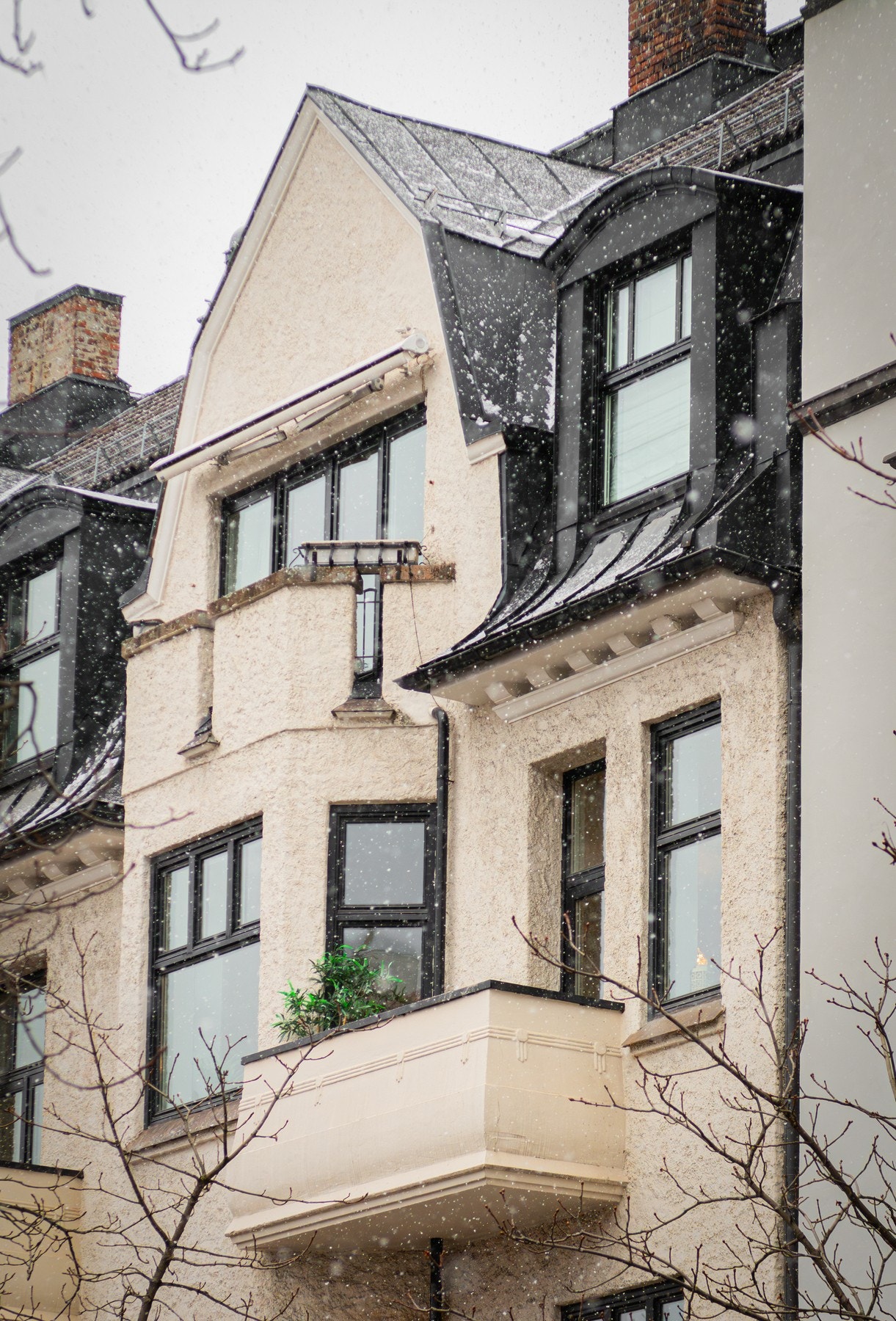 Utenfor stuen er det en egen, sydvendt balkong. Galleribilde