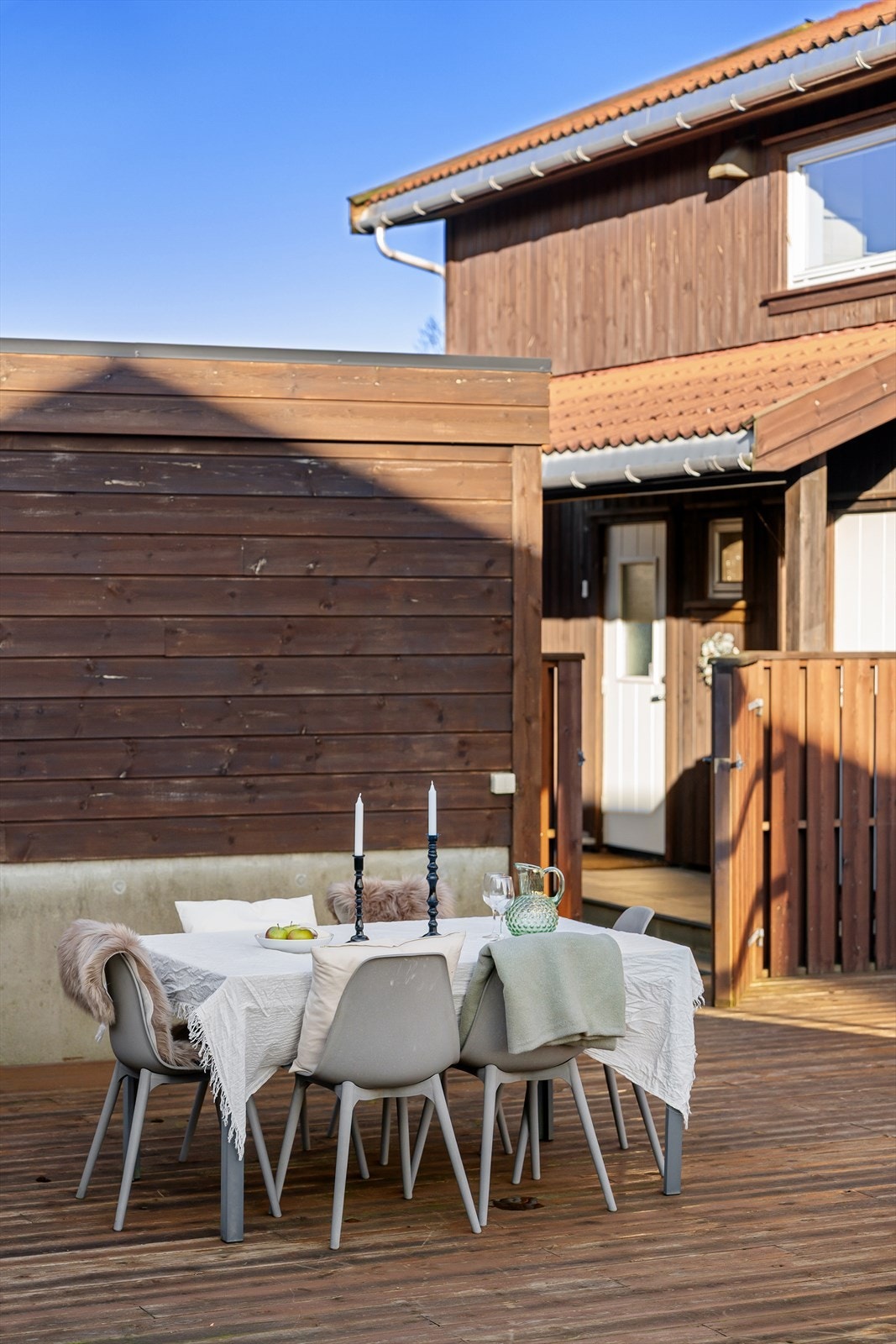 Usjenert uteområde Galleribilde