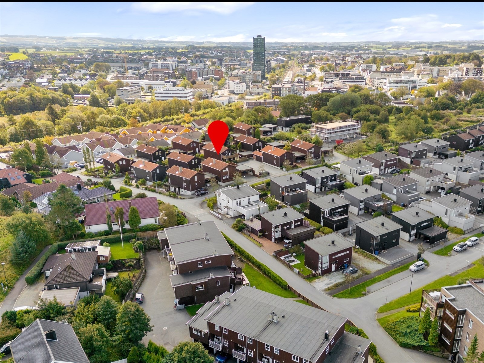 Dronefoto Galleribilde