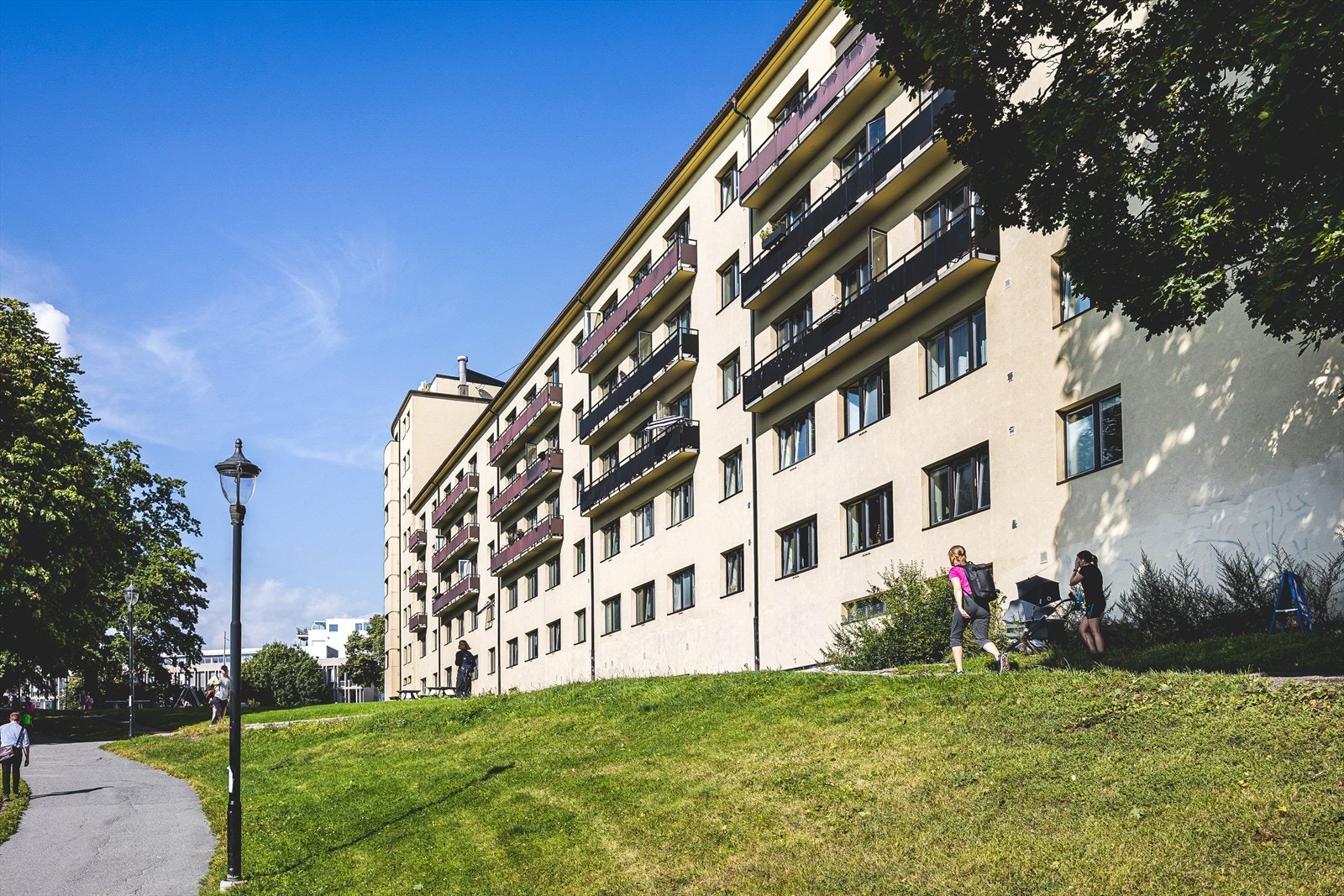 Borettslaget har et fellesvaskeri som kan benyttes. Galleribilde