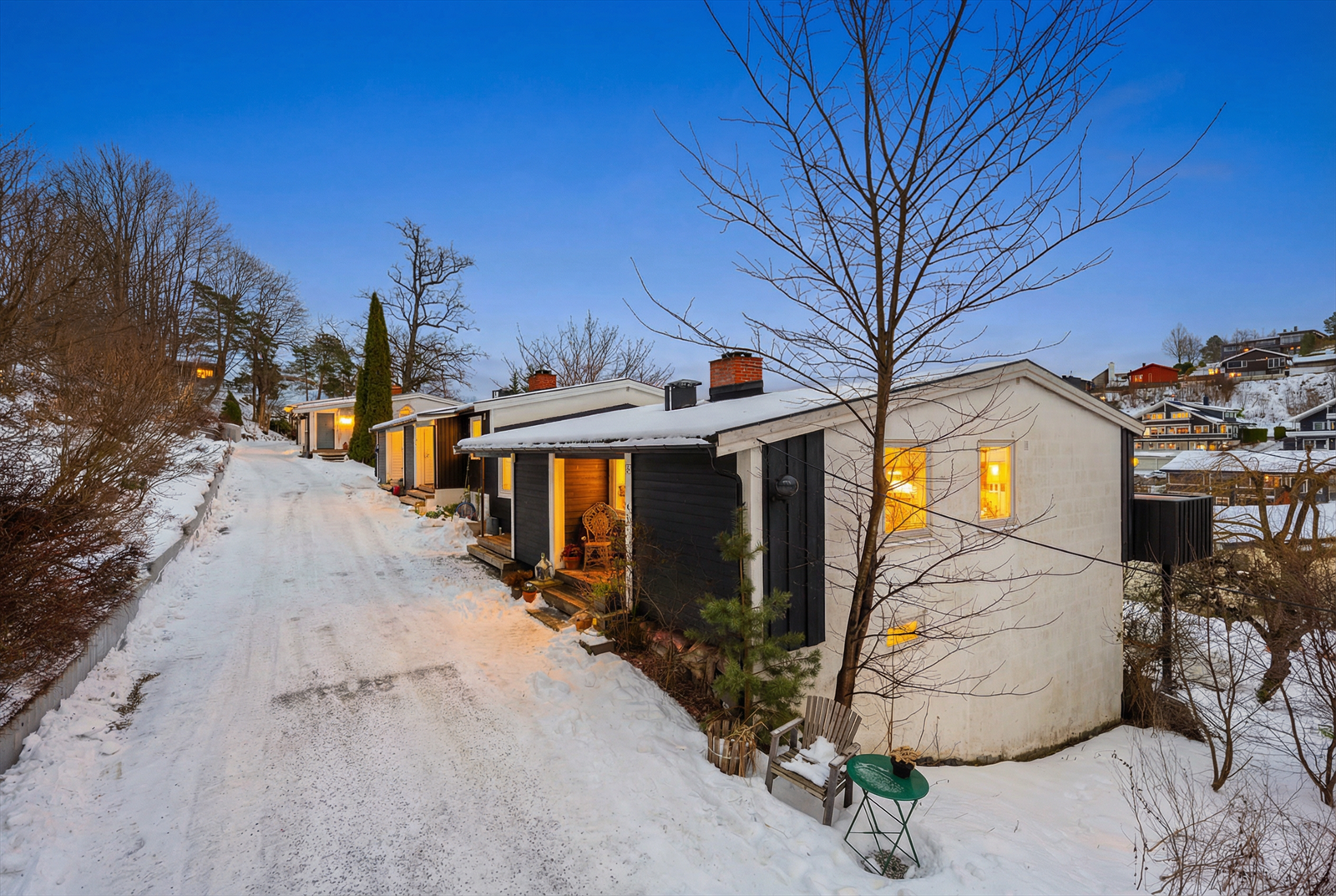 Brusetfaret er kjent for et godt nabolag med kort vei til kollektivt. Galleribilde