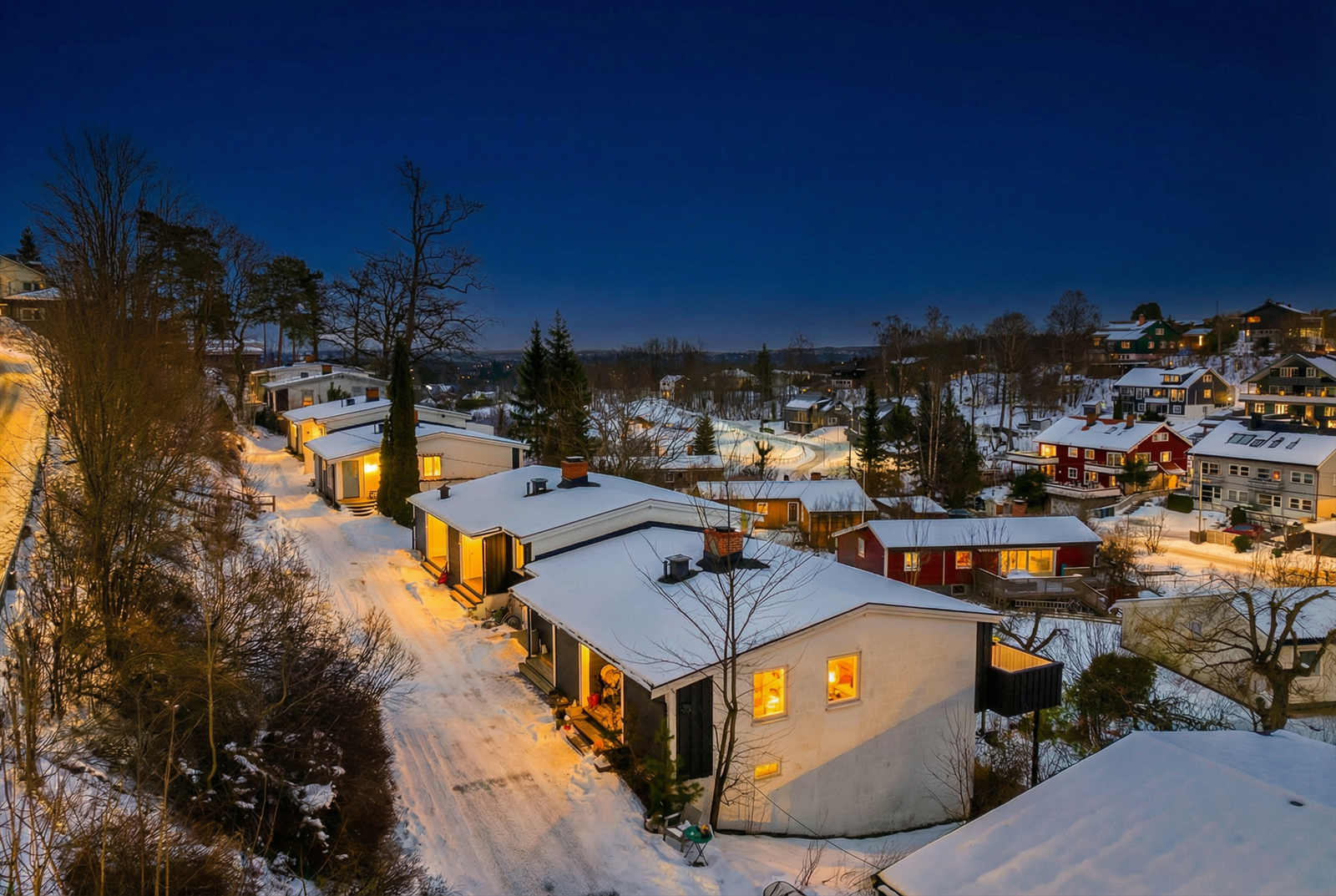 Et rolig og familievennlig nabolag med lite gjennomgangstrafikk. Galleribilde