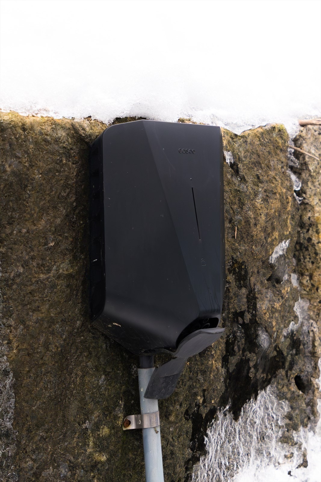 El-billader på biloppstillingsplass Galleribilde