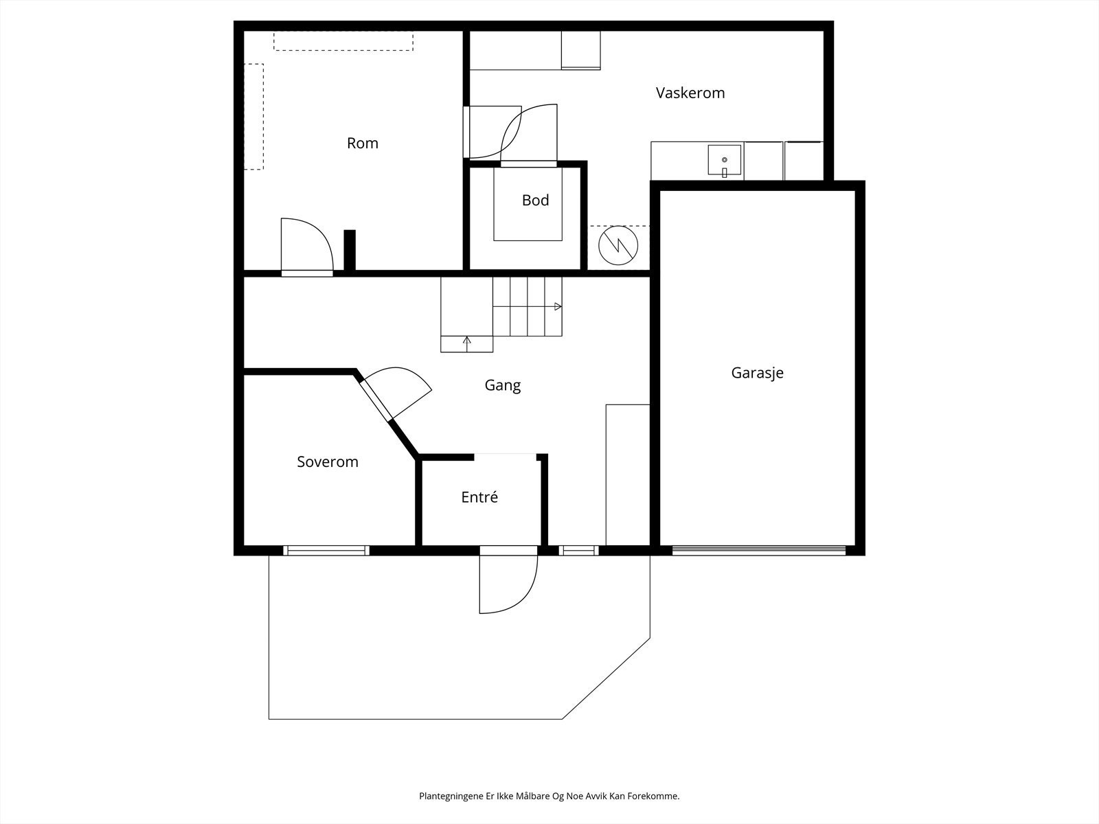 Planskisse første etasje. Galleribilde