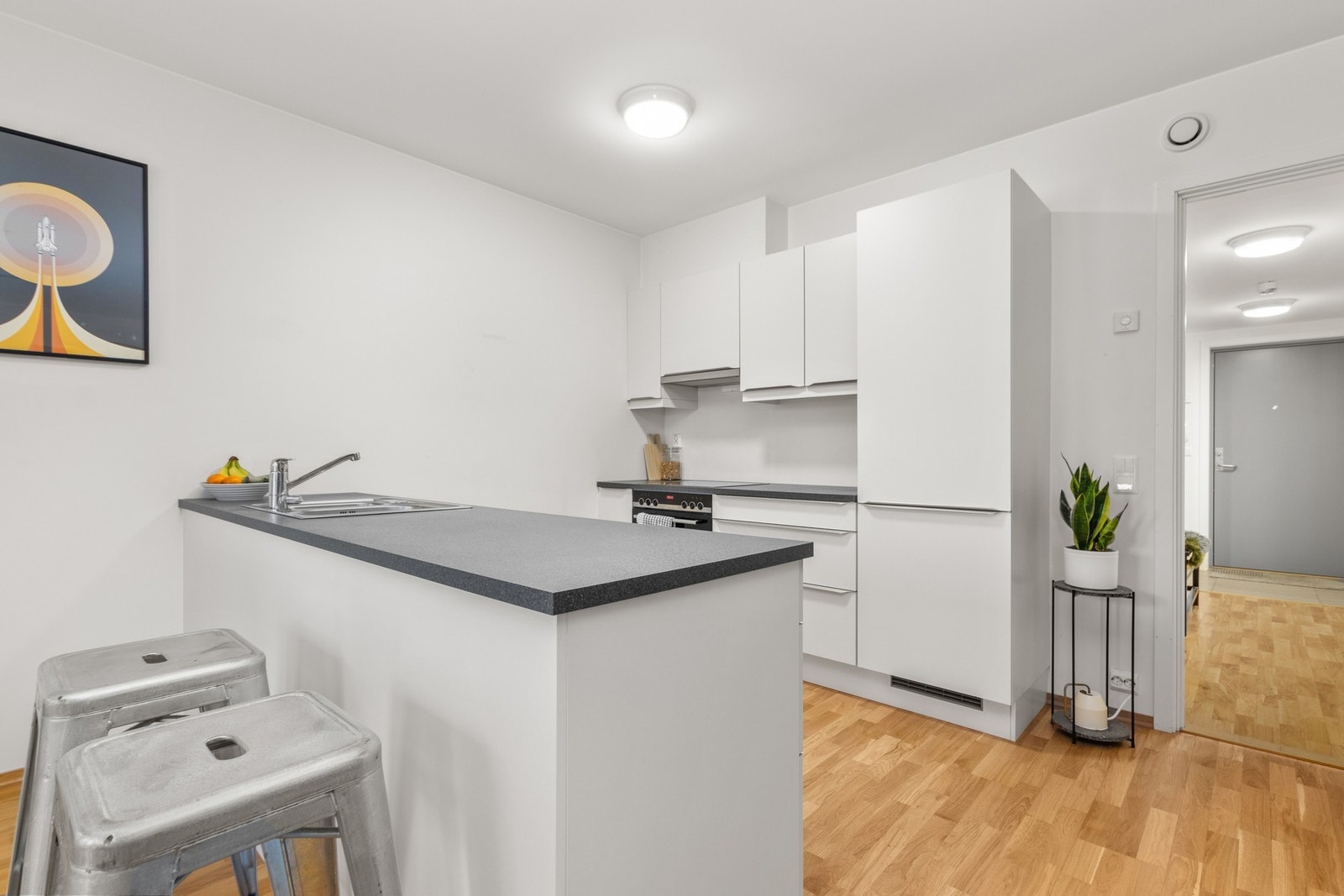 Kjøkken. Galleribilde