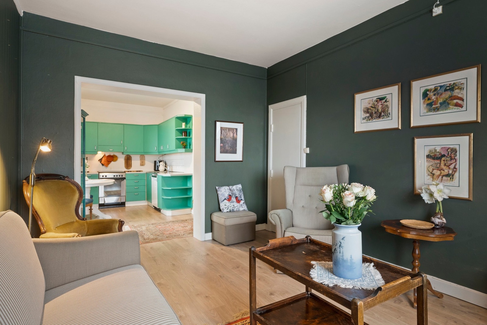 TV-stue. Galleribilde