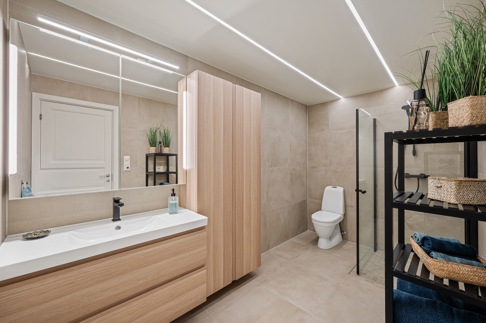 - Lekkert, helfliset bad oppgradert i 2025 - Galleribilde