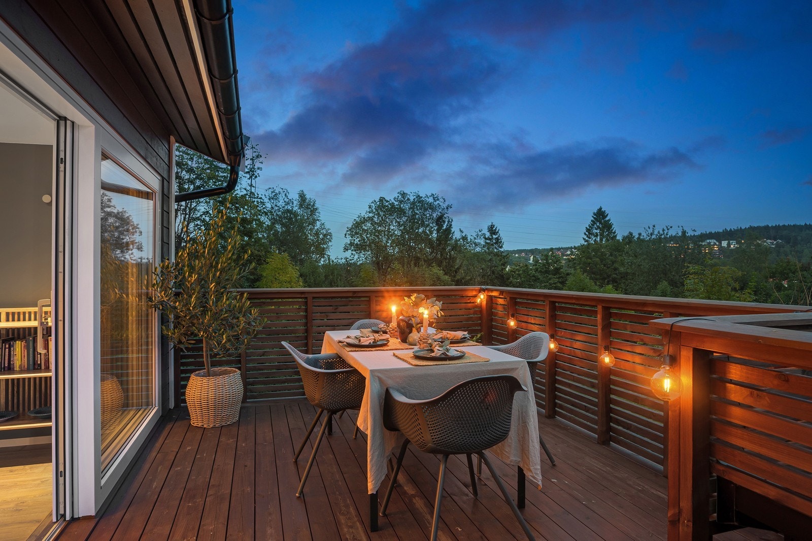 Koselig kveldsstemning Galleribilde