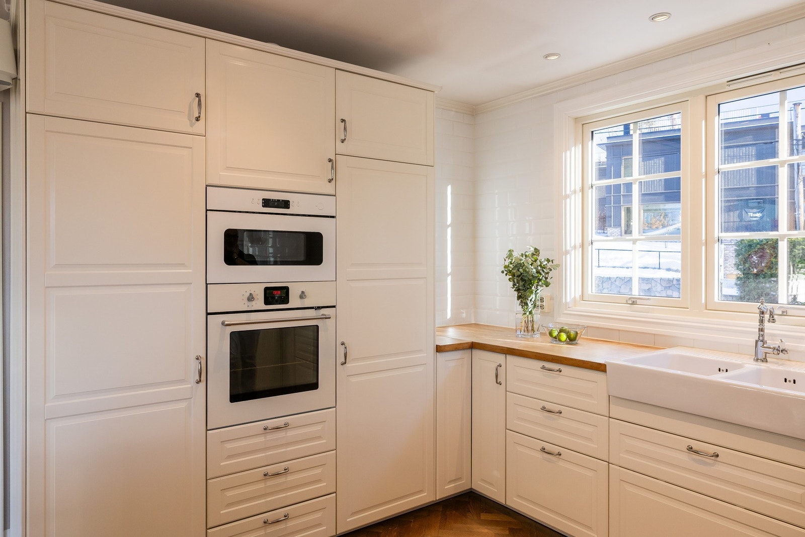 Hvitevarene medfølger handelen. Galleribilde