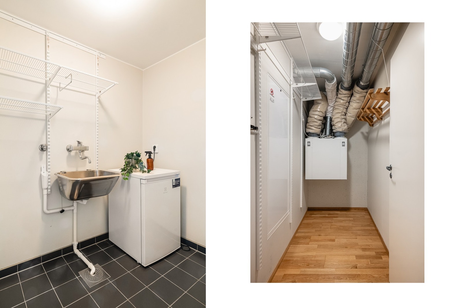 Eget vaskerom og intern bod/teknisk rom. Galleribilde