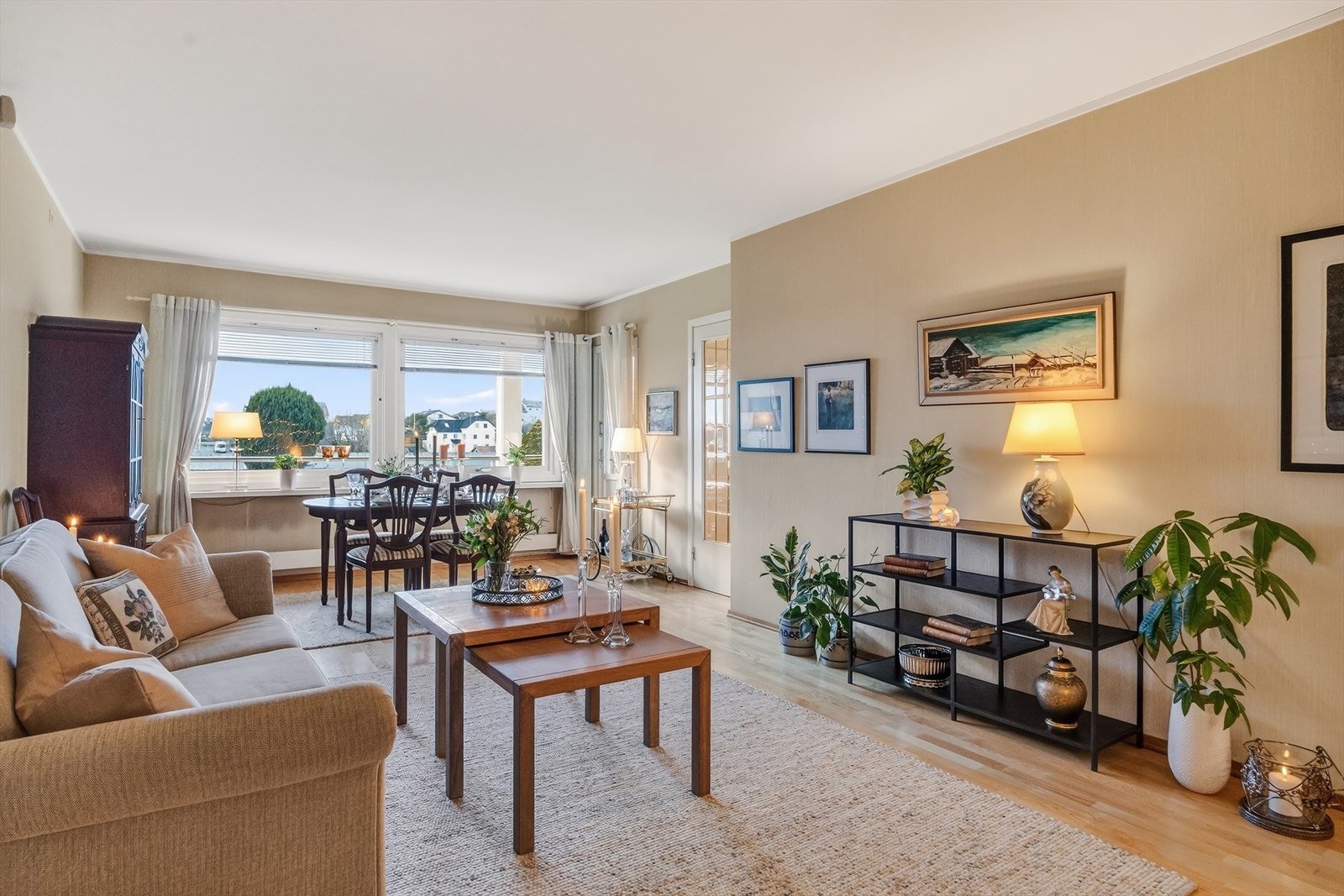 Koselig lun stue Galleribilde