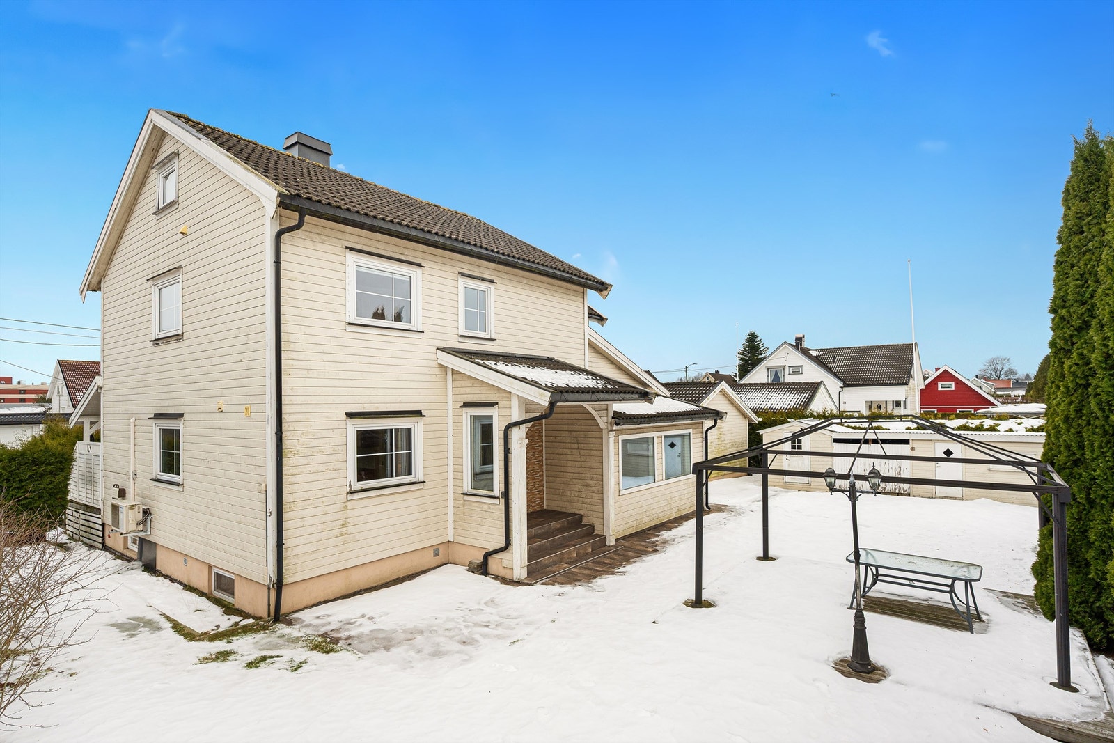 Inngangsparti Galleribilde