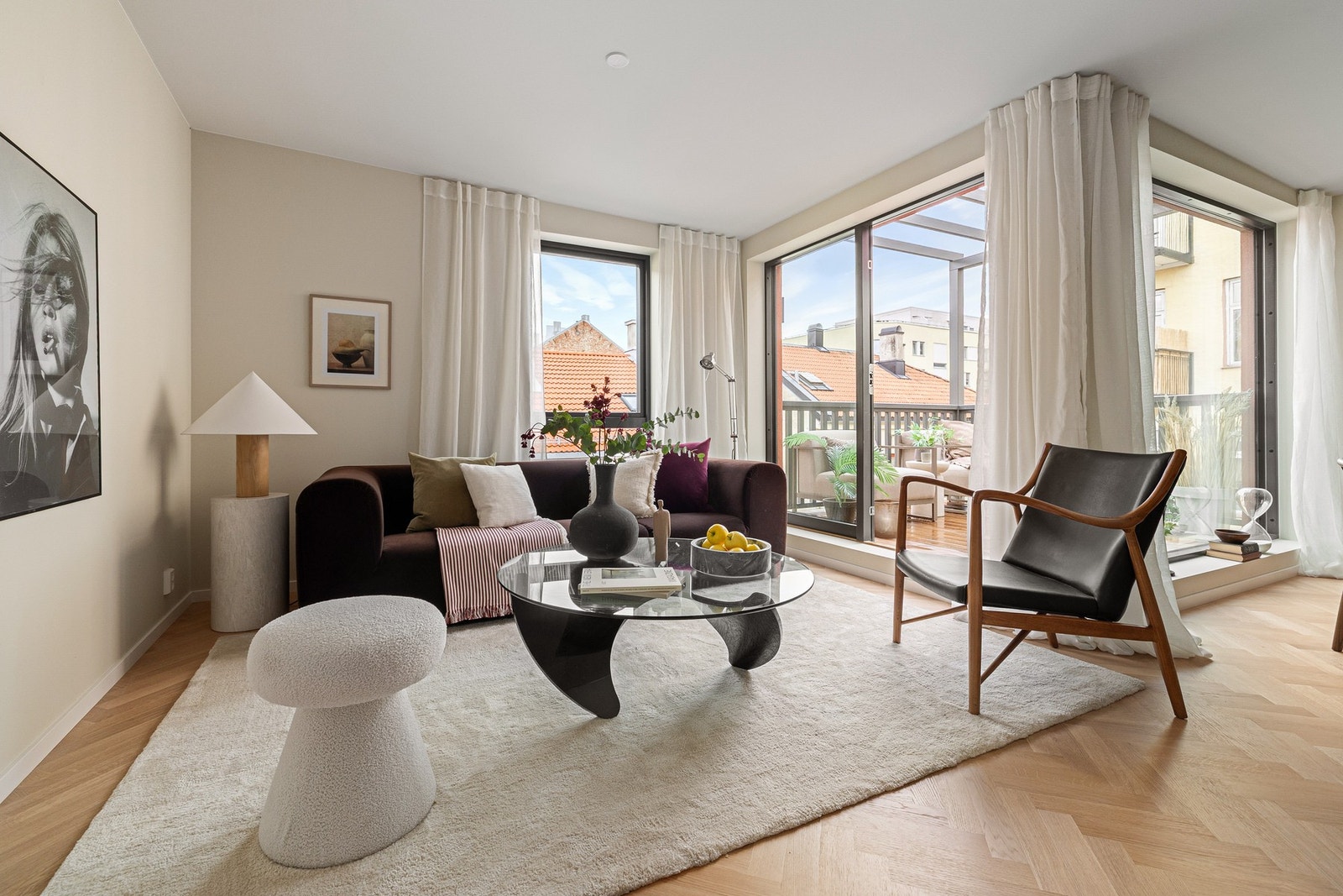 Nyoppført topp- og hjørneleilighet med skikkelig wow-faktor. Galleribilde